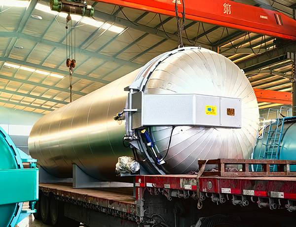 可来图定制自动开门硫化罐